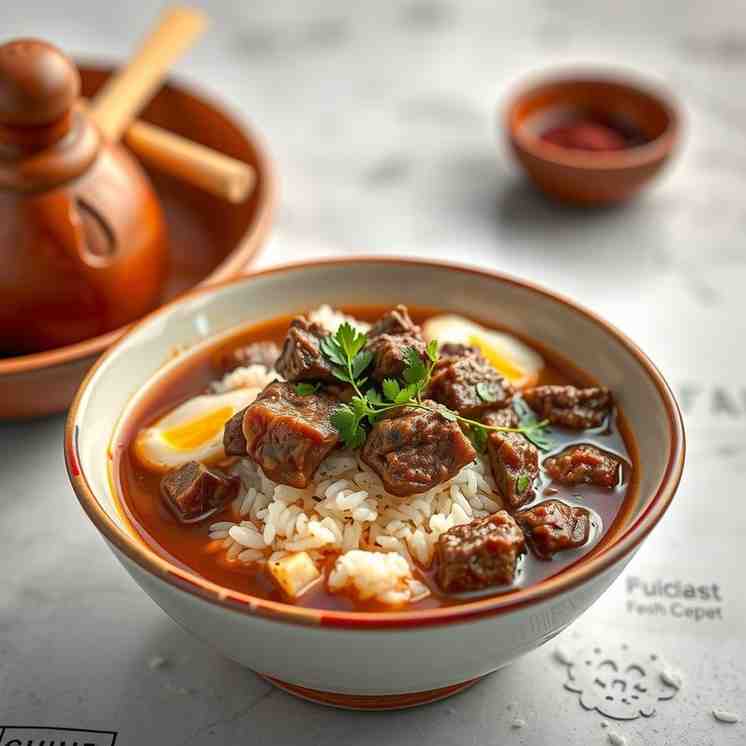 Easy Beef & Rice Recipes - Bubur Lambuk